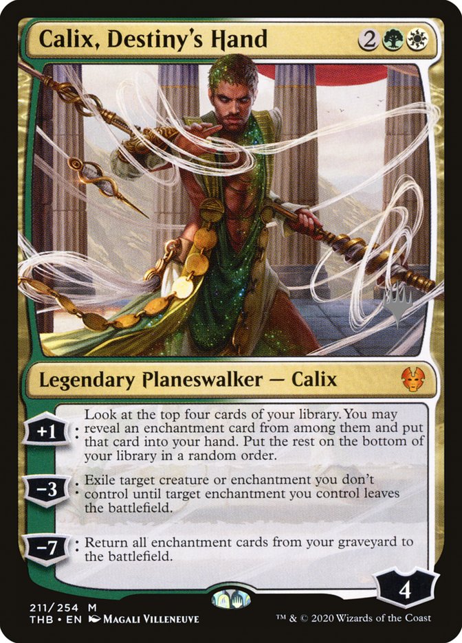 Calix, Destiny's Hand (Promo Pack) [Theros Beyond Death Promos] | Silver Goblin