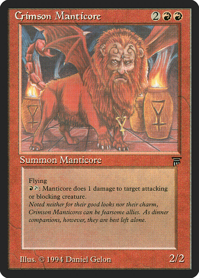 Crimson Manticore [Legends] | Silver Goblin