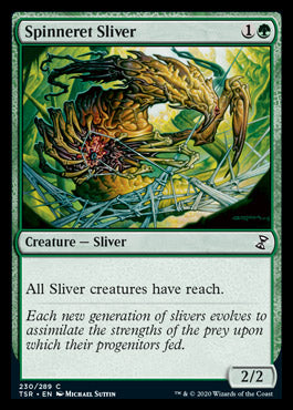 Spinneret Sliver [Time Spiral Remastered] | Silver Goblin