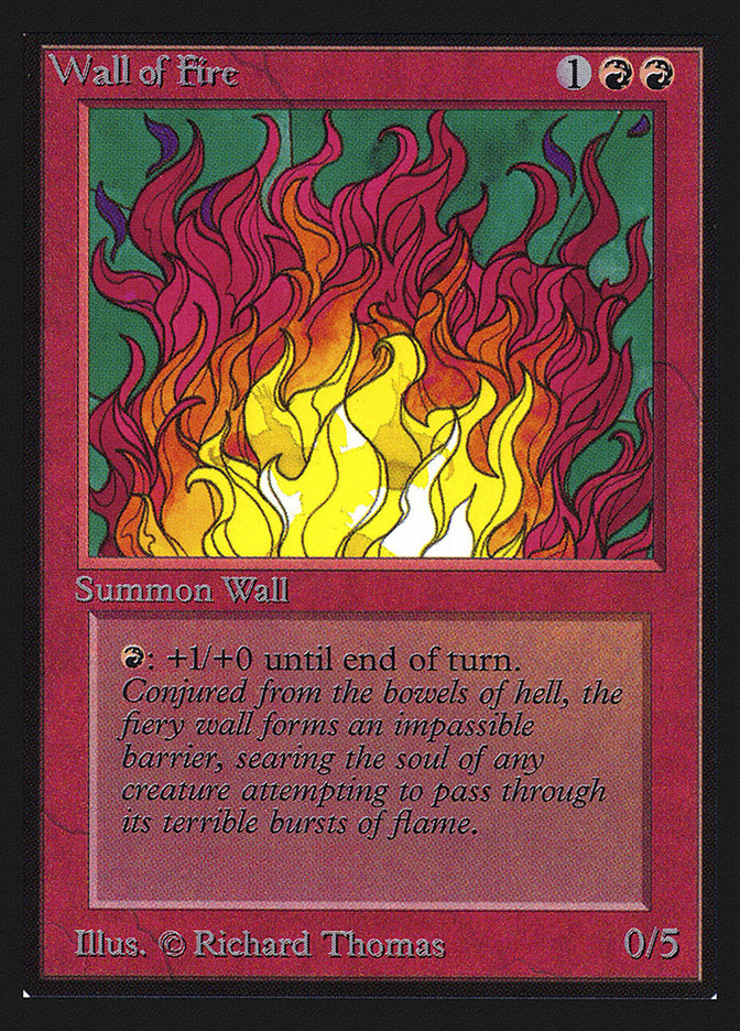 Wall of Fire [Collectors' Edition] | Silver Goblin
