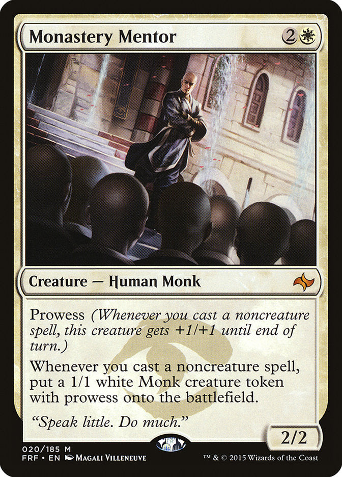 Monastery Mentor [Fate Reforged] | Silver Goblin