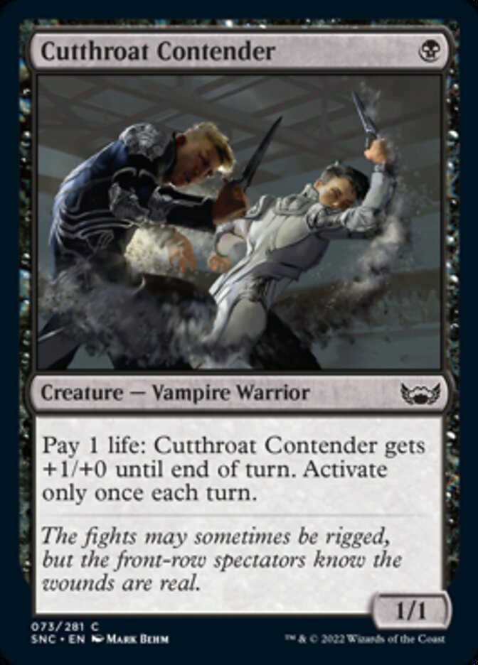 Cutthroat Contender [Streets of New Capenna] | Silver Goblin