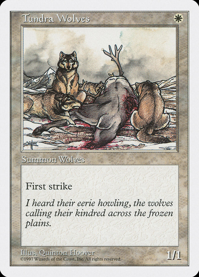 Tundra Wolves [Fifth Edition] | Silver Goblin