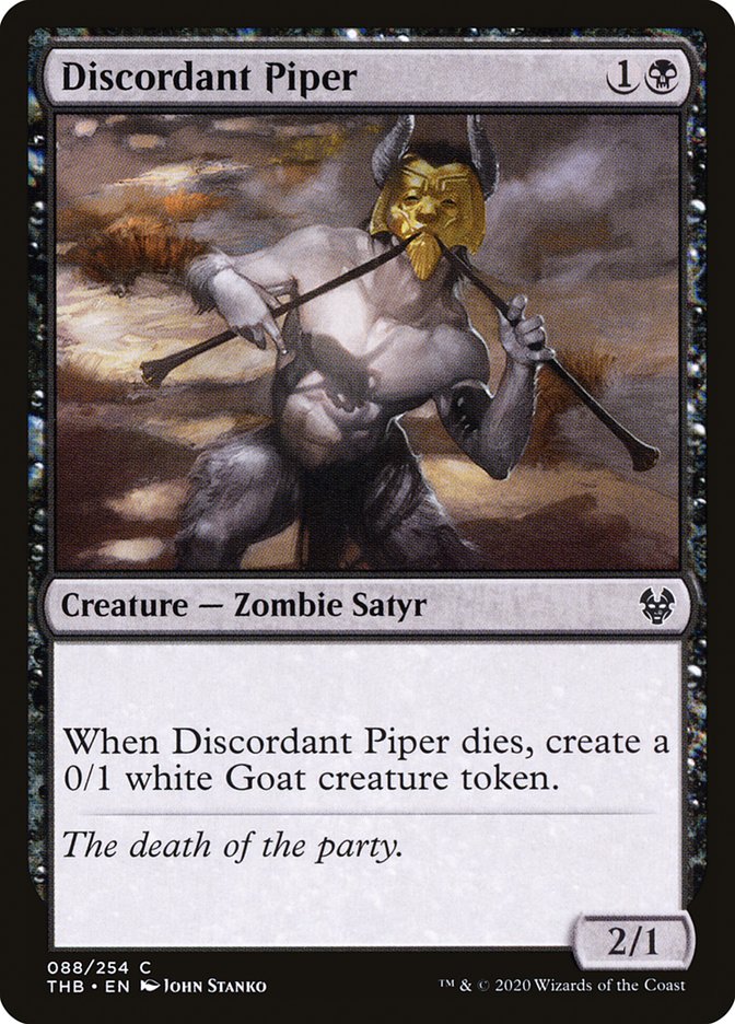 Discordant Piper [Theros Beyond Death] | Silver Goblin