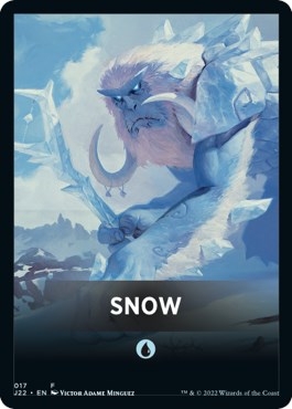 Snow Theme Card [Jumpstart 2022 Front Cards] | Silver Goblin