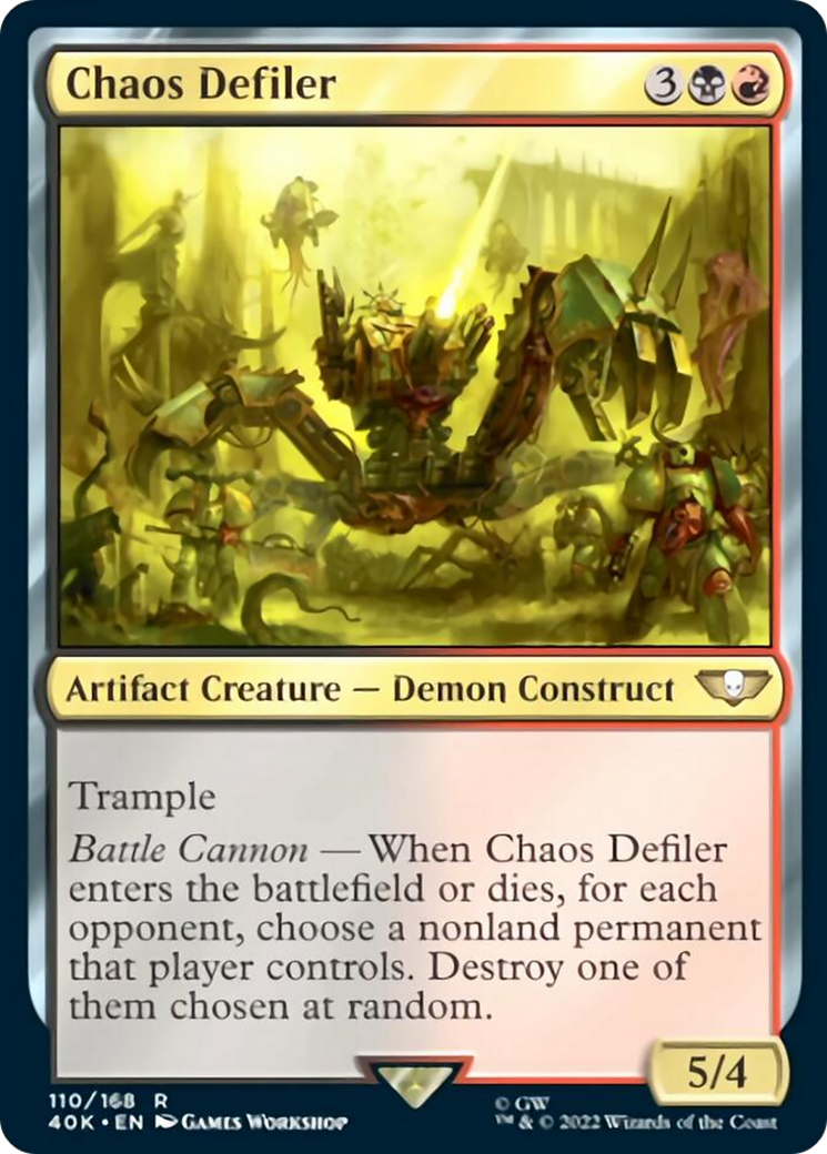 Chaos Defiler [Warhammer 40,000] | Silver Goblin