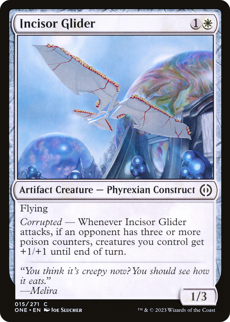 Incisor Glider [Phyrexia: All Will Be One] | Silver Goblin