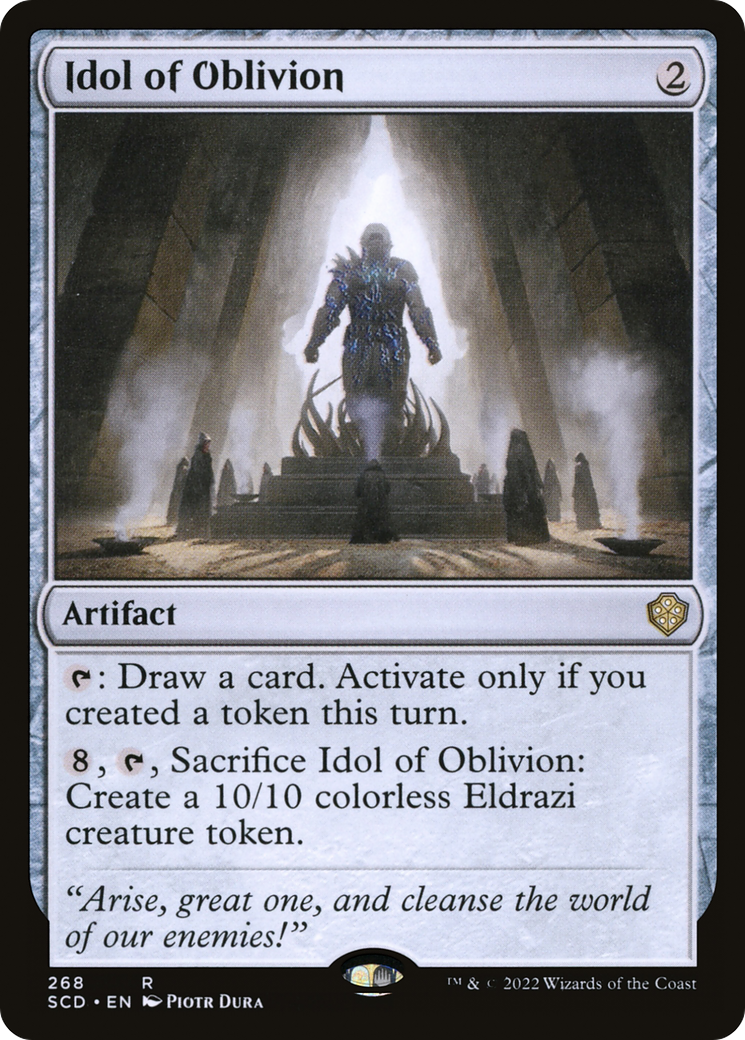 Idol of Oblivion [Starter Commander Decks] | Silver Goblin