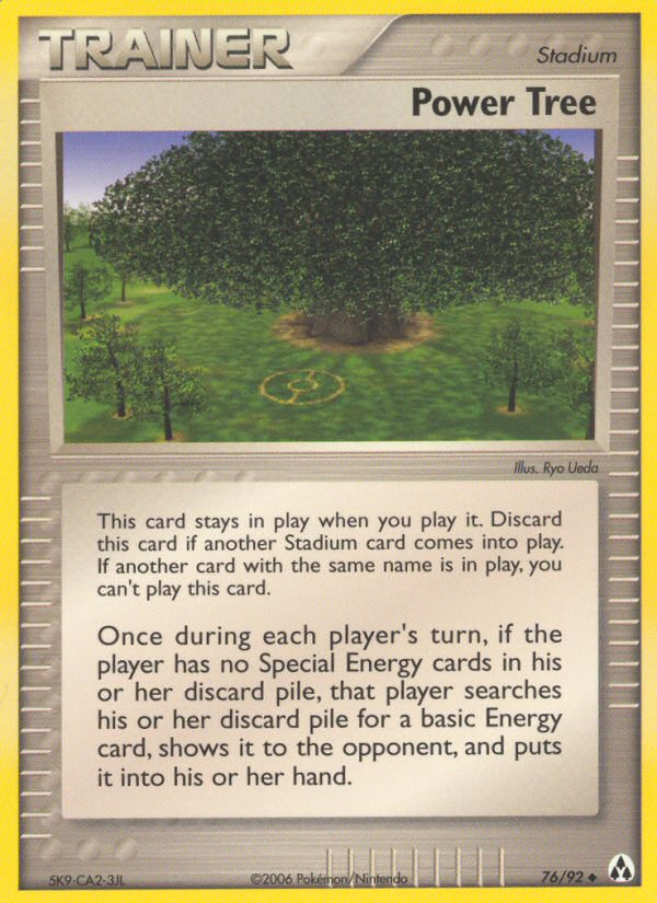 Power Tree (76/92) [EX: Legend Maker] | Silver Goblin