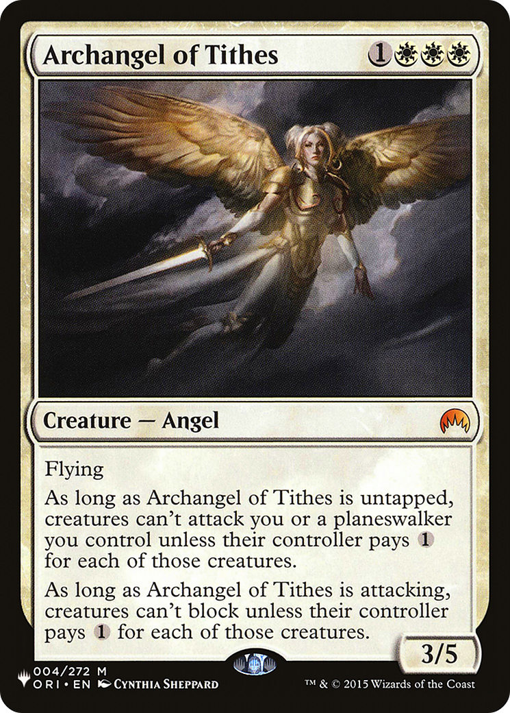 Archangel of Tithes [Secret Lair: Angels] | Silver Goblin