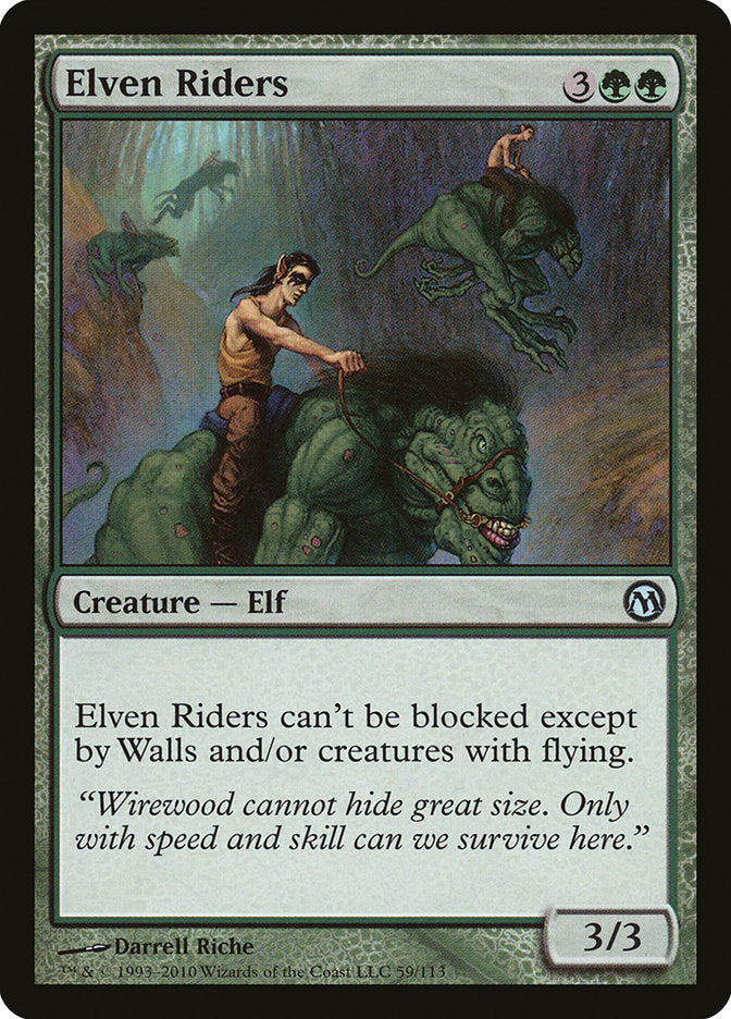 Elven Riders [Duels of the Planeswalkers] | Silver Goblin