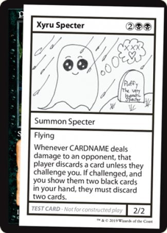 Xyru Specter (2021 Edition) [Mystery Booster Playtest Cards] | Silver Goblin