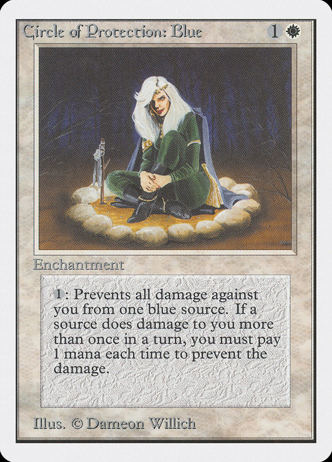 Circle of Protection: Blue [Unlimited Edition] | Silver Goblin