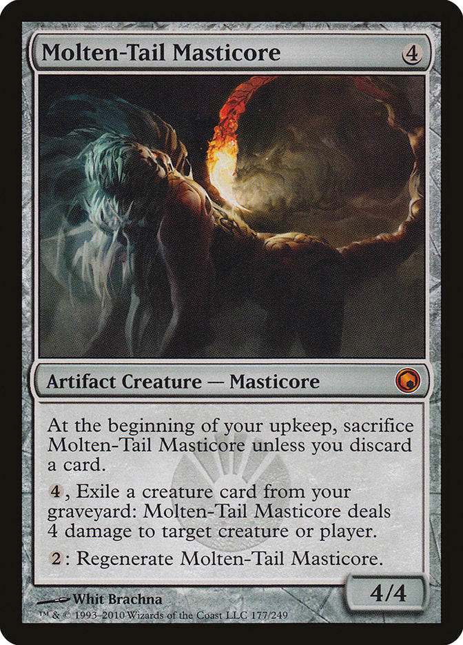 Molten-Tail Masticore [Scars of Mirrodin] | Silver Goblin