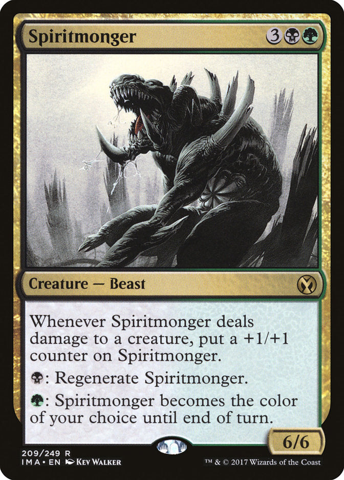 Spiritmonger [Iconic Masters] | Silver Goblin