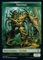 Treefolk // Spider Double-Sided Token [Streets of New Capenna Commander Tokens] | Silver Goblin