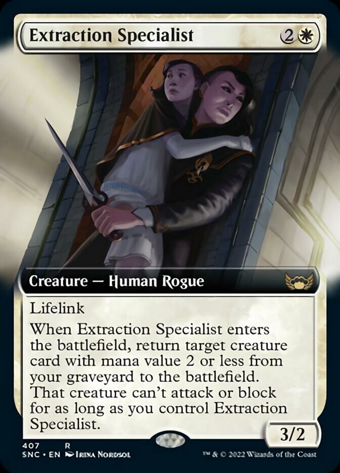 Extraction Specialist (Extended Art) [Streets of New Capenna] | Silver Goblin