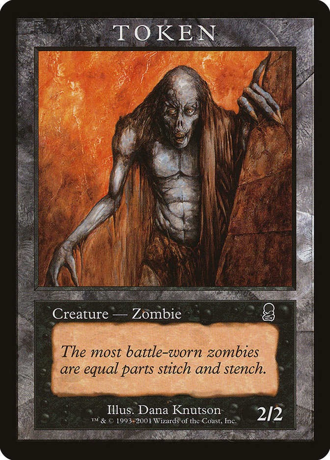 Zombie Token [Magic Player Rewards 2002] | Silver Goblin