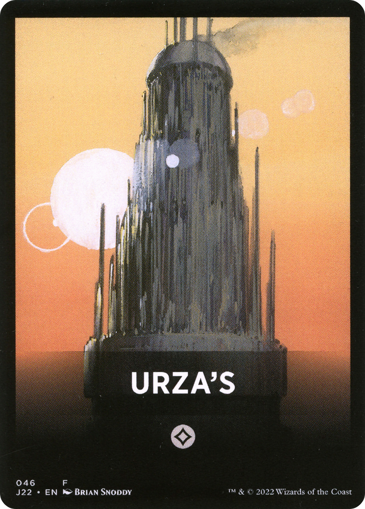 Urza's Theme Card [Jumpstart 2022 Front Cards] | Silver Goblin