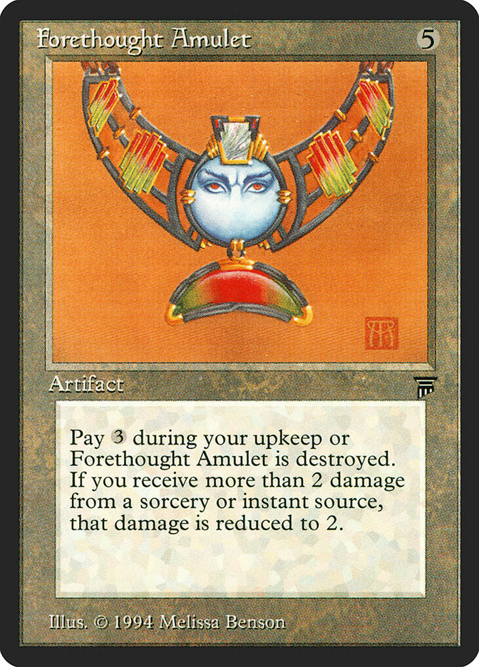Forethought Amulet [Legends] | Silver Goblin