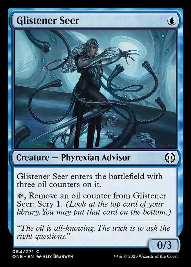 Glistener Seer [Phyrexia: All Will Be One] | Silver Goblin