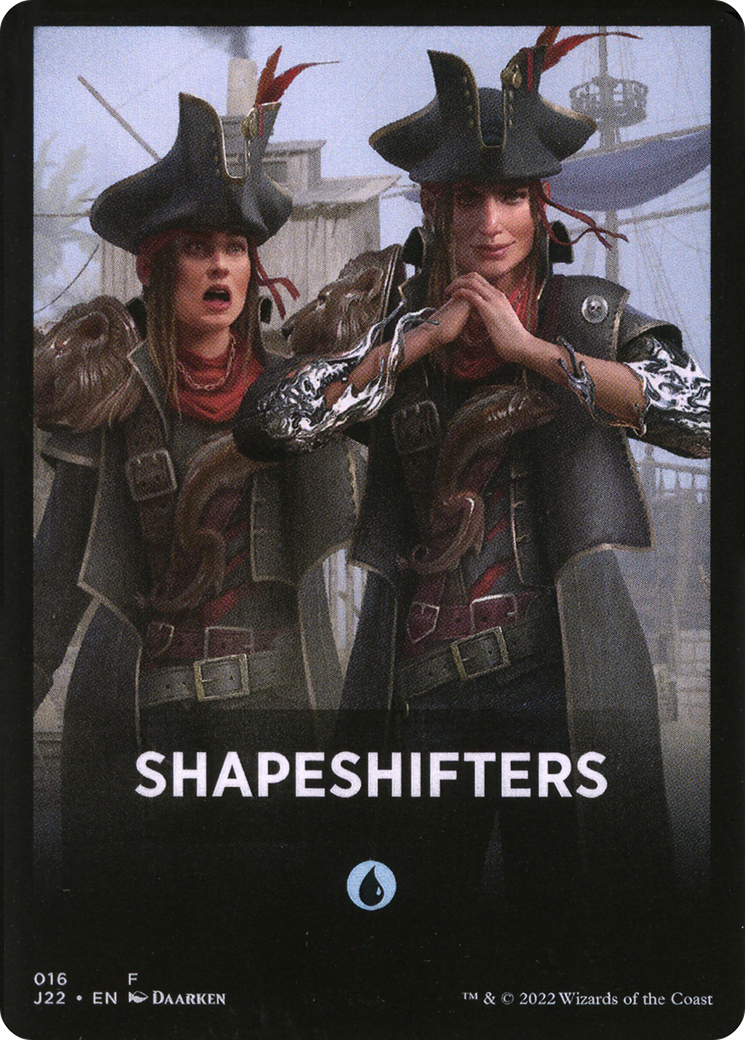 Shapeshifters Theme Card [Jumpstart 2022 Front Cards] | Silver Goblin