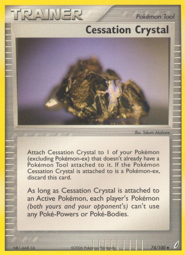 Cessation Crystal (74/100) [EX: Crystal Guardians] | Silver Goblin