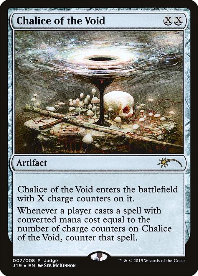Chalice of the Void [Judge Gift Cards 2019] | Silver Goblin