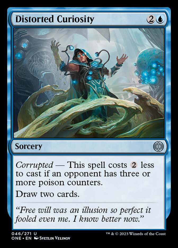 Distorted Curiosity [Phyrexia: All Will Be One] | Silver Goblin