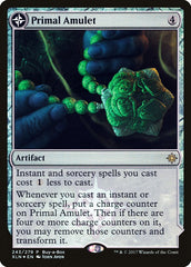 Primal Amulet // Primal Wellspring (Buy-A-Box) [Ixalan Treasure Chest] | Silver Goblin