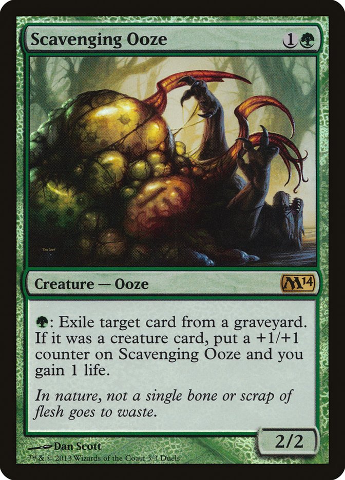 Scavenging Ooze (Duels of the Planeswalkers Promos) [Duels of the Planeswalkers Promos 2013] | Silver Goblin