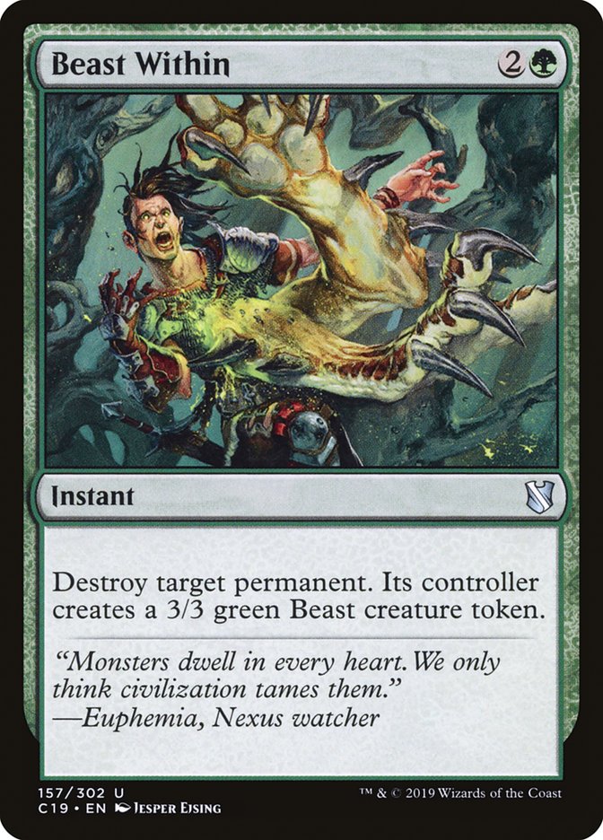 Beast Within [Commander 2019] | Silver Goblin