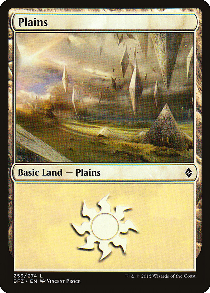 Plains (253) [Battle for Zendikar] | Silver Goblin