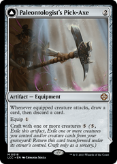 Paleontologist's Pick-Axe (Extended Art) [The Lost Caverns of Ixalan Commander] | Silver Goblin