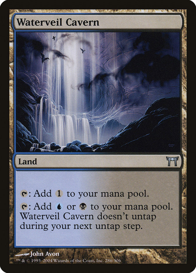Waterveil Cavern [Champions of Kamigawa] | Silver Goblin