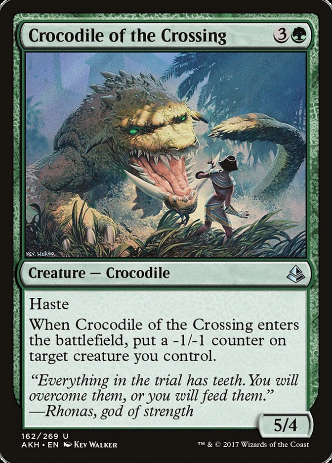 Crocodile of the Crossing [Amonkhet] | Silver Goblin
