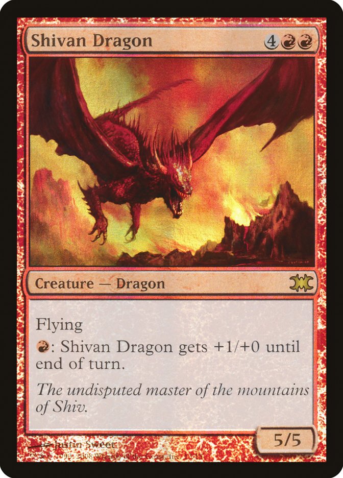 Shivan Dragon [From the Vault: Dragons] | Silver Goblin