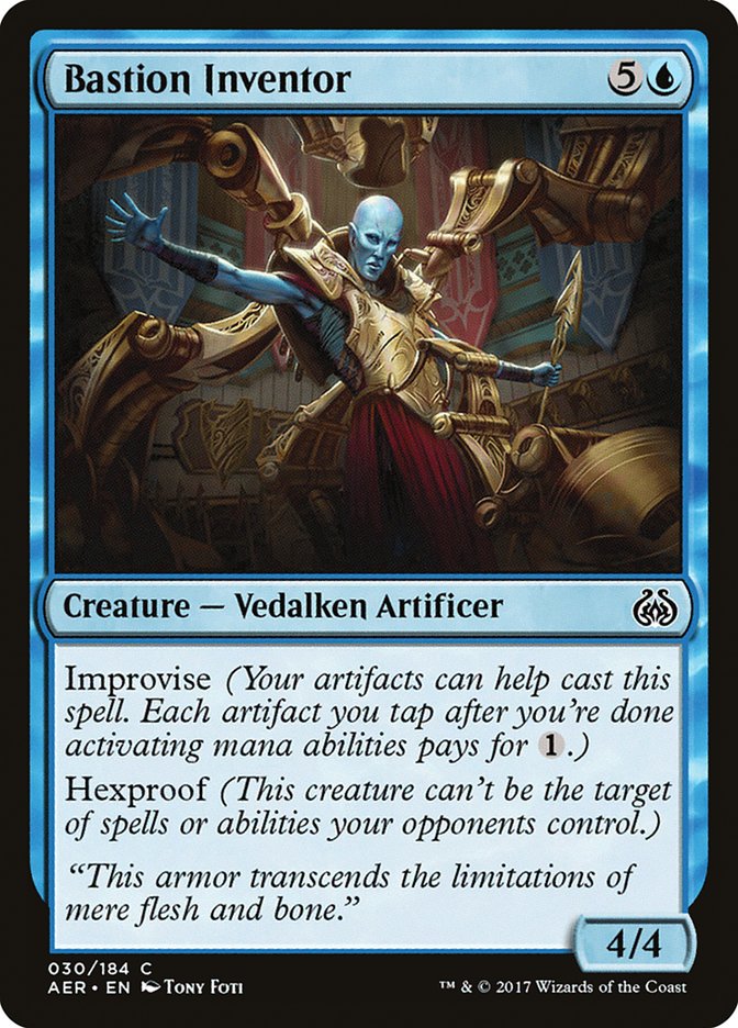 Bastion Inventor [Aether Revolt] | Silver Goblin