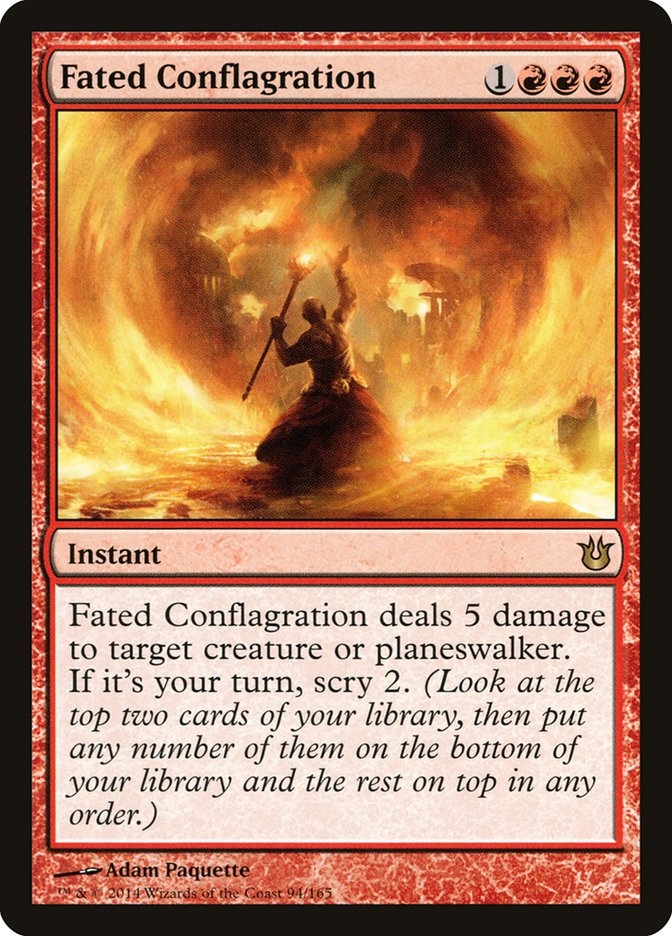Fated Conflagration [Born of the Gods] | Silver Goblin