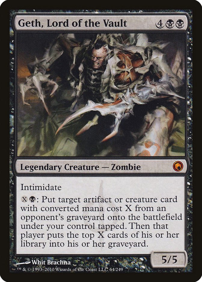 Geth, Lord of the Vault [Scars of Mirrodin] | Silver Goblin