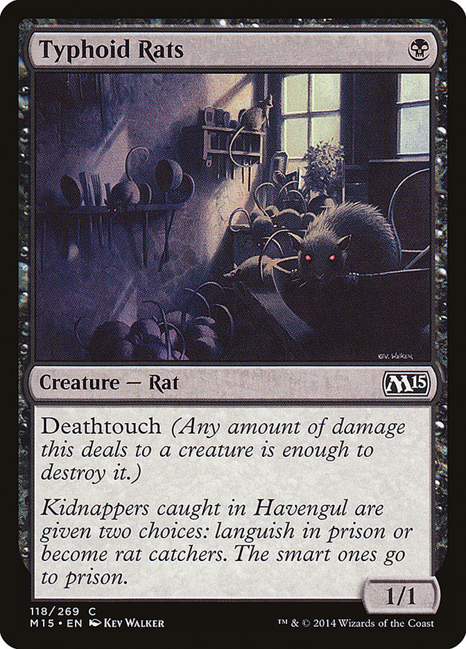 Typhoid Rats [Magic 2015] | Silver Goblin