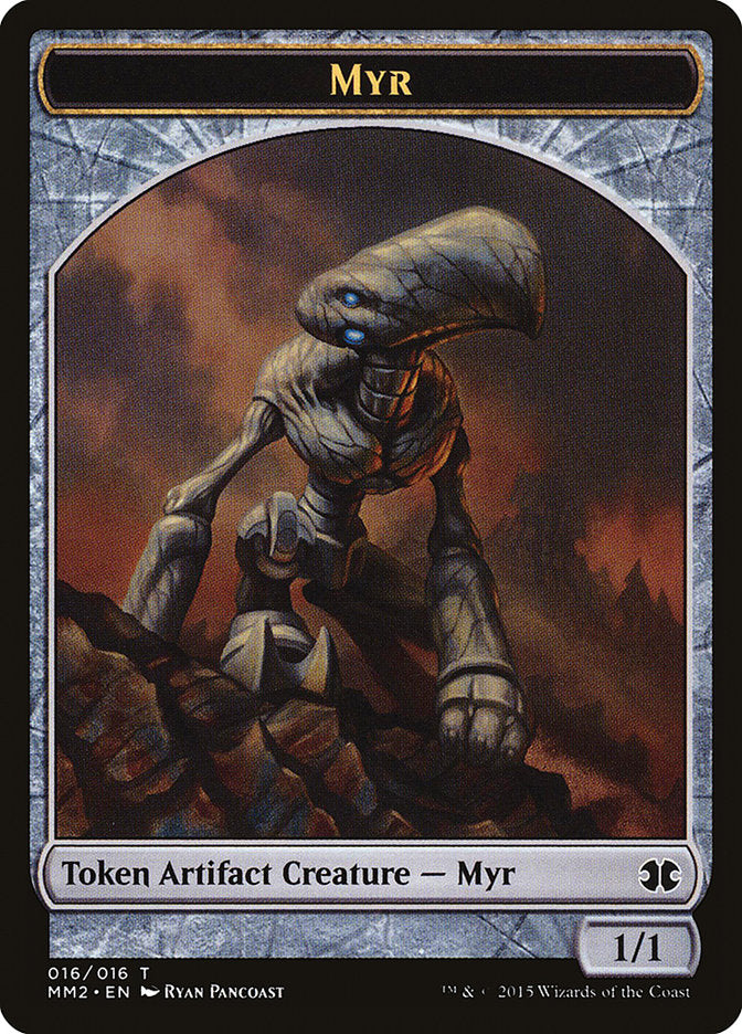 Myr Token [Modern Masters 2015 Tokens] | Silver Goblin