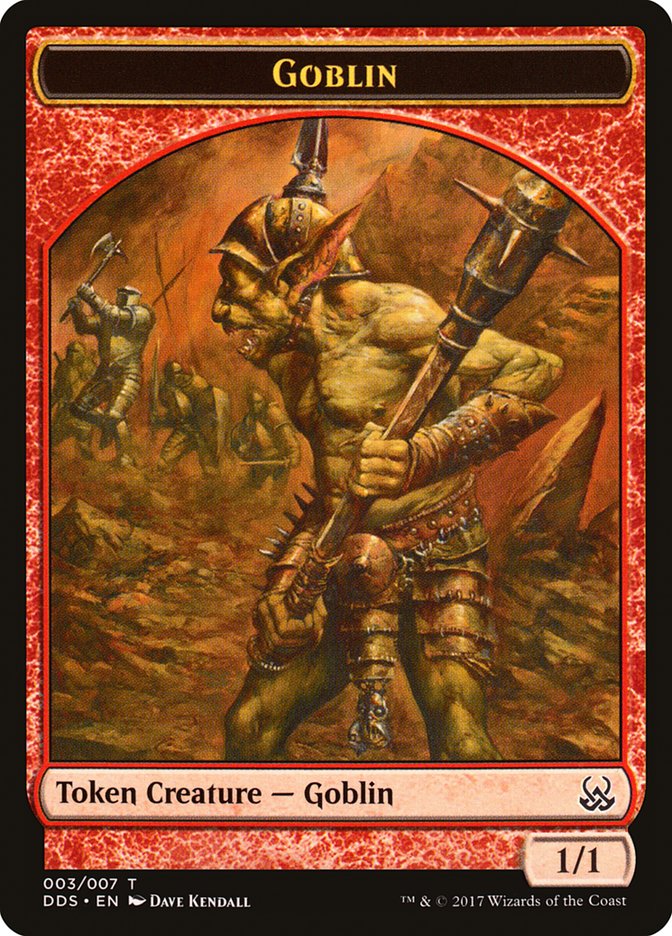 Goblin Token [Duel Decks: Mind vs. Might Tokens] | Silver Goblin
