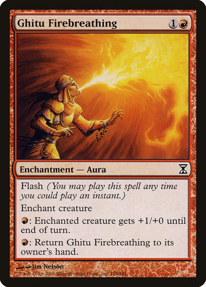 Ghitu Firebreathing [Time Spiral] | Silver Goblin