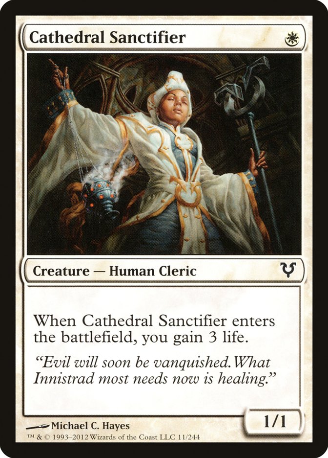 Cathedral Sanctifier [Avacyn Restored] | Silver Goblin
