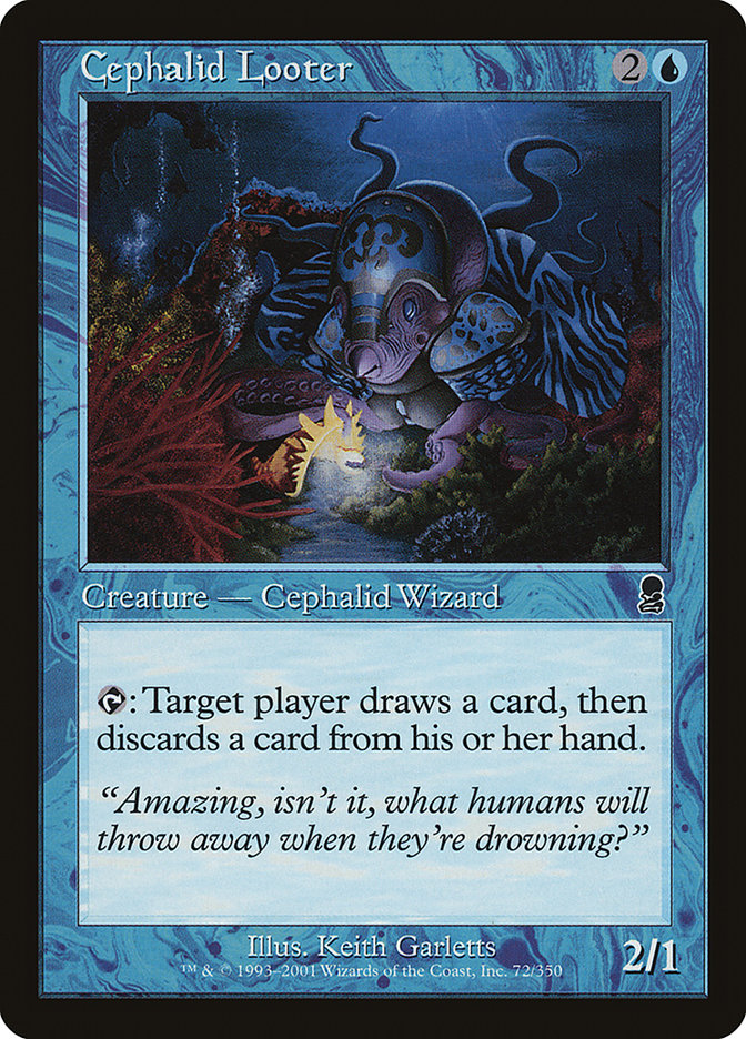 Cephalid Looter (Misprinted) [Odyssey] | Silver Goblin
