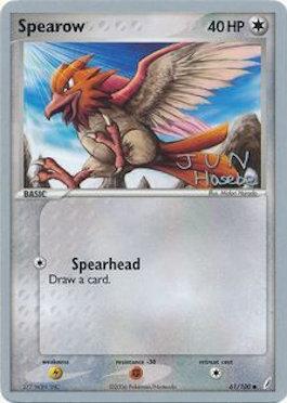 Spearow (61/100) (Flyvees - Jun Hasebe) [World Championships 2007] | Silver Goblin
