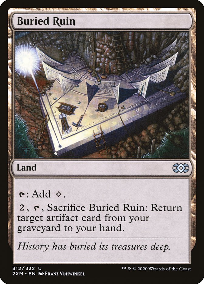 Buried Ruin [Double Masters] | Silver Goblin