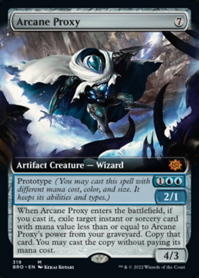 Arcane Proxy (Extended Art) [The Brothers' War] | Silver Goblin
