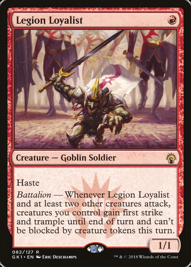 Legion Loyalist [Guilds of Ravnica Guild Kit] | Silver Goblin